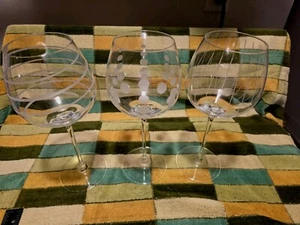 Mikasa Cheers Balloon Long Stem Wine Glasses Replacements Set Of 3 - Picture 1 of 14