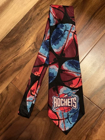 Adult NEW RM Sport Houston Rockets NBA Neck Tie Cover