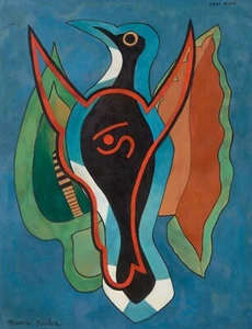 FRANCIS PICABIA Art Poster or Rolled Canvas Print "Geai Bleu" - Picture 1 of 1