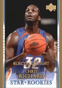 2007-08 Upper Deck Electric Court Gold #226 Chris Richard