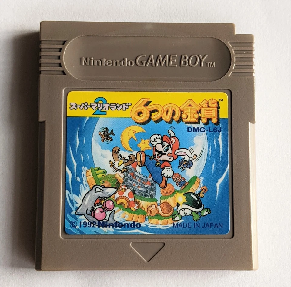 Super Mario Land 2: 6 Golden Coins Gameboy Japan NTSC-J Japanese + BATTERY SAVES - Imagen 1 de 1