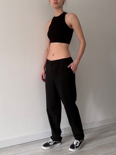 Pantaloni eleganti neri Acne Studios taglia 30x30 donna