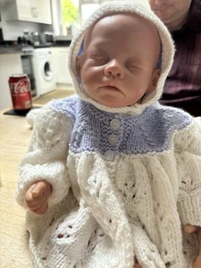 Reborn Doll Sculpted By Tina Kewy, 18inch weighs over 3lb no ceo - Picture 1 of 8