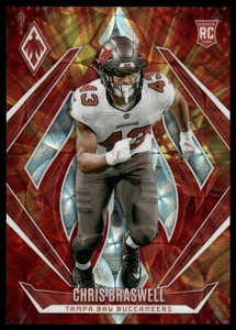 2024 Panini Phoenix #170 Chris Braswell RC FireBurst #/350 Tampa Bay Buccaneers - Picture 1 of 2