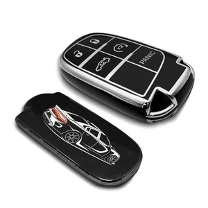 Für Dodge Challenger Dodge Charger Creative Logo Schlüsselanhänger Cover Case weiches TPU  - Bild 1 von 7