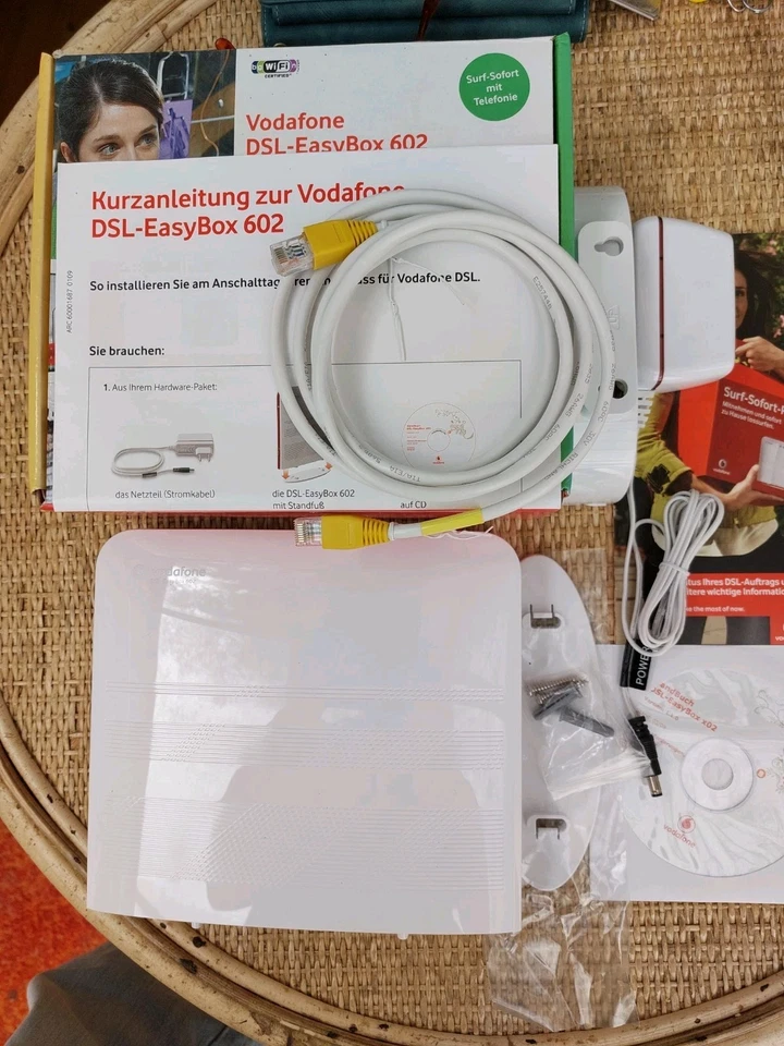 Vodafone EasyBox 602 DSL Router mit WLAN /LAN - Bild 1 von 2