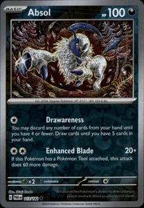 Absol Reverse Holo Uncommon SV04: Paradox Rift 113/182 NM - Picture 1 of 2