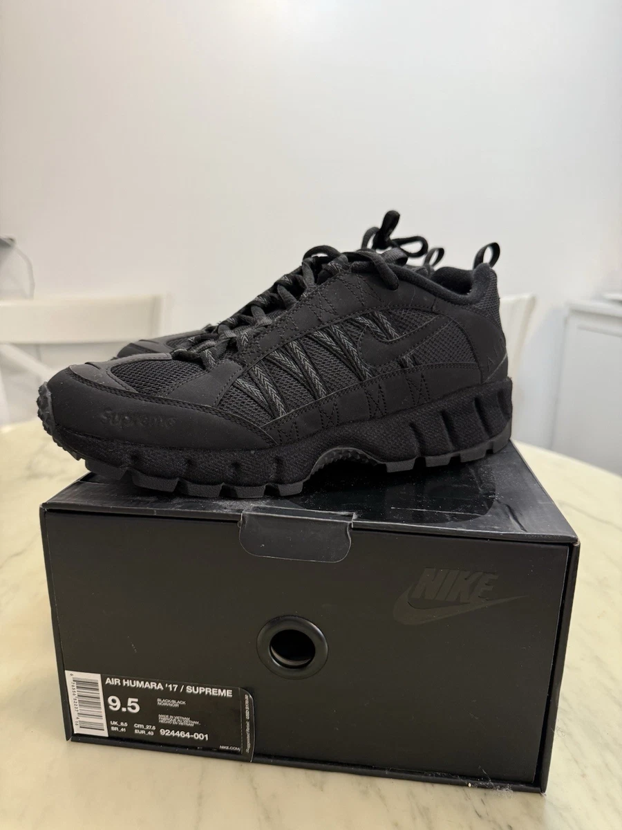 【良品】SUPREME × NIKE AIR HUMARA BLACK 29cm NIB Supreme x Nike Air Humara 2017 Black | eBay