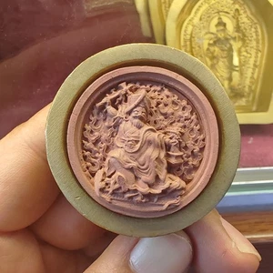 The 32nd Sakya Trizin - Ratna Vajra Rinpoche Tsa Tsa Mold | Tibetan Mould 3.5cm - Picture 1 of 6