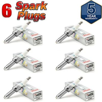 6x ILZKR7B11S-5787 Spark Plugs Recommended Laser Iridium fits Acura Honda - Image 1 of 4