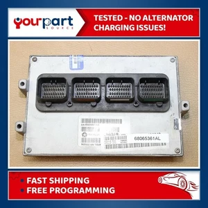 11 CARAVAN TOWN & COUNTRY 3.6L ECU ECM PCM ENGINE COMPUTER 68065361AL TESTED - Picture 1 of 11
