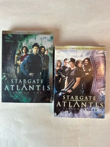 Stargate Atlantis DVD Complete Season Two Second Three Third New Sealed - Picture 1 of 15