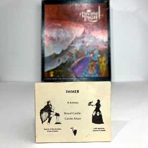 Vintage 1979 TSR - Divine Right "IMMER" Identity Card Replacement Piece ONLY - Picture 1 of 8