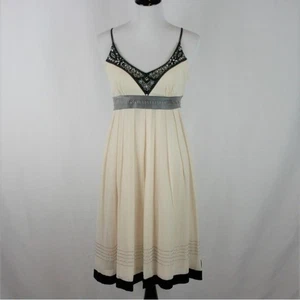 Sue Wong Nocturne 100% Seide verzierte Perlen Gr.4 - Bild 1 von 9