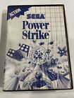 Power Strike - Sega Master System SMS - CIB Complete RARE Untested