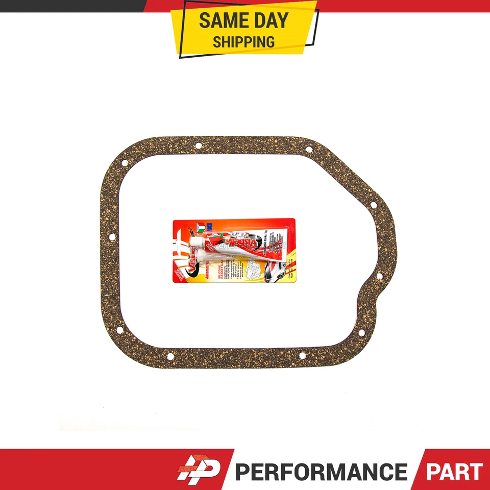 Lower Oil Pan Gasket Fit 95-12 Nissan Maxima Altima Infiniti G35 - Image 1 of 2