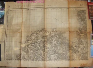 AFF3024 - Military Map Corsica Bastia - 261 - 1889-1937 - Picture 1 of 5
