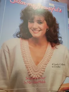 Collar-Me Beautiful 2 Crochet Pattern Leaflet 4 Designs - Picture 1 of 2