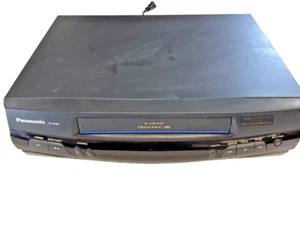 Panasonic PV-8400 VCR Reproductor VHS Línea Azul NO PROBADO Sin Control Remoto - Imagen 1 de 6