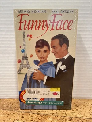 Funny Face VHS 1995 Audrey Hepburn Fred Astaire - BRAND NEW & SEALED WATERMARKED - Image 1 of 4