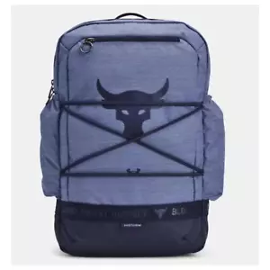 NWT Under Armour Project Rock Brahma 15" Laptop Backpack 24L Midnight Blue - Picture 1 of 11