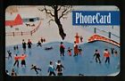 INNOVATIVE TELECOM Ice Skaters, CitiBank 1997 Phone Card