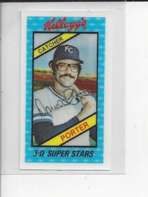 1980 Kellogg's #12 Darrell Porter - Image 1 of 2