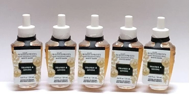 5 ВАННА BODY & WORKS WALLFLOWERS СПАСИБО И ДАЕТ ДОМАШНИЙ АРОМАТ ПОПОЛНИТЬ 0,8 унций новый - Изображение 1 из 1