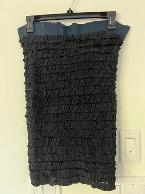 Hermosa Falda Lápiz Negra Jean Paul Gaultier FEMME Auténtica Talla FR 42 Foto 1 de 4