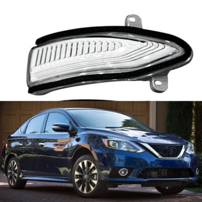 Luz de señal de giro del espejo retrovisor del lado derecho del pasajero para Nissan 2013-2019 Foto 1 de 4