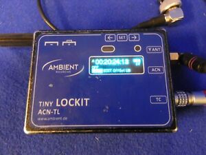 Ambient ACN-TL Tiny Lockit Timecode Generator & Transceiver