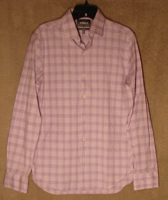 NWOT Slim Fit Purple & Pink Plaid Daily Grind Shirt from Bonobos, Size Small - Image 1 of 3