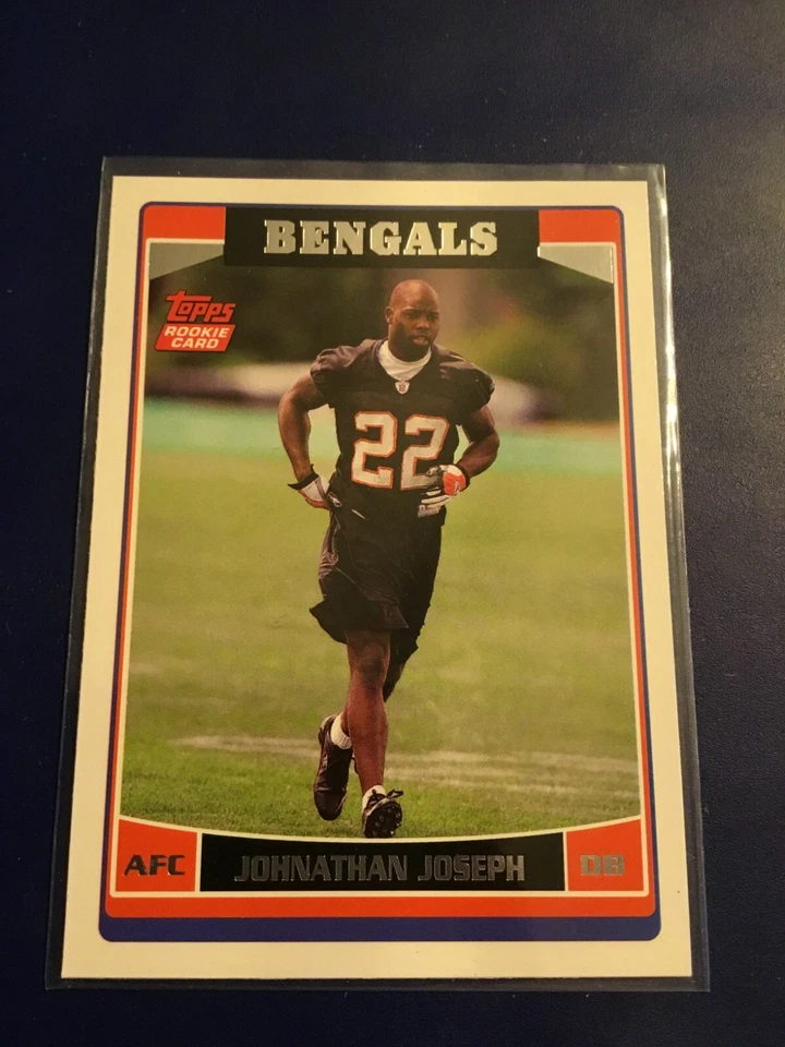2006 Topps - #326 Johnathan Joseph (RC) Rookie Cincinnati Bengals Nice Card!  Foto 1 de 1