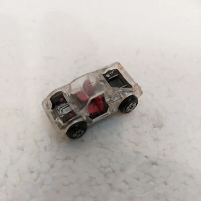 Micro Machines X-Ray Deluxe Ferrari Mondial broken Clear Vintage 1988 car - Image 1 of 4