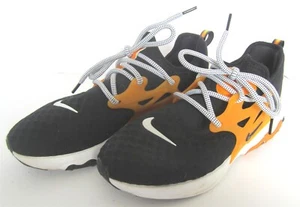 MENS NIKE REACT PRESTO BLACK & ORANGE RUNNING SHOES SIZE 8.5 #CK1685-001 - Picture 1 of 7
