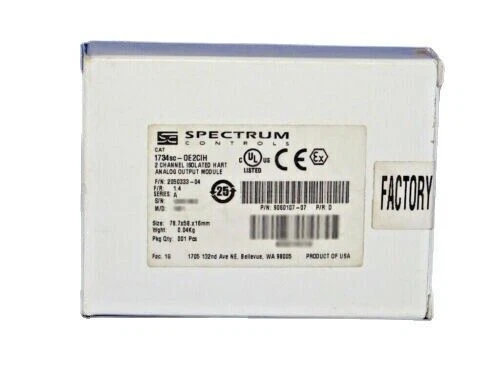SPECTRUM New Factory Sealed PLC 1734SC-OE2CIH Output Unit Expedited Shipping - Image 1 of 1