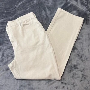 Gloria Vanderbilt Gr. 14 Damenjeans Amanda beige cremefarben cremefarbene Baumwollhose - Bild 1 von 10