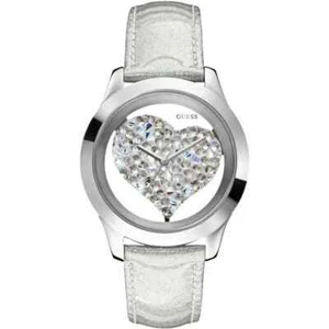 Guess Clearly Heart Women Watch Quartz Analog Ladies Guess Watch W0113L1 - Picture 1 of 7