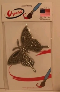 Adornos metálicos pintura en U nuevo en paquete 1/paquete - mariposa, hasta 219 - Imagen 1 de 1