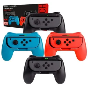 Orzly Grips Poignées Compatible avec Nintendo Switch Joy-Cons pour Plus De Co... - Photo 1/7