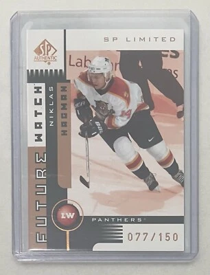 2001-02 SP Authentic Limited #150 Niklas Hagman Future Watch /150 - Image 1 of 2