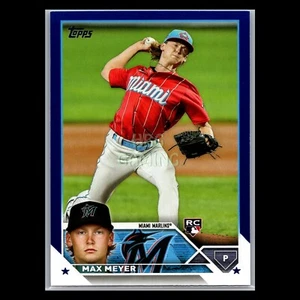 2023 Topps Series 2 - Royal Blue #388 Max Meyer RC - Miami Marlins - Picture 1 of 2