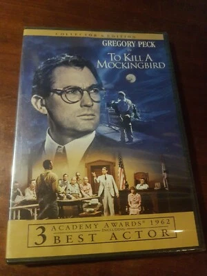 1962 To Kill a Mockingbird DVD, 1998, W.S. Collectors Edition Gregory Peck. New - Image 1 of 3