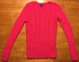 Gap Women's Pink Wool Blend (27%) Crewneck Sweater - Size: XS - Picture 1 of 12