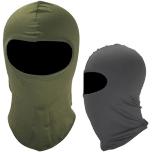 Balaclava viso aperto leggero traspirante elastico resistente clima freddo e caldo - Foto 1 di 7