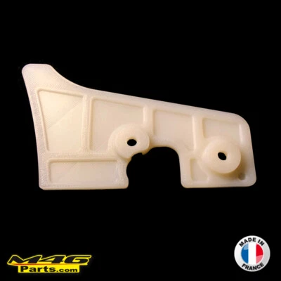 1984 Honda CR 125 250 500 Chain Splash Guard 52180-KA3-730 Plaque guide - Imagen 1 de 4