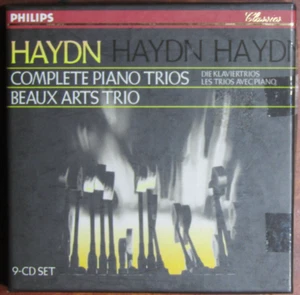 Haydn Complete Piano Trios Beaux Arts Trio 9xCD Box Set - Picture 1 of 9