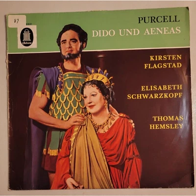 Purcell, Kirsten Flagstad,Mermaid Theatre Company,London, Dido Und Aeneas (LP) - Image 1 of 4