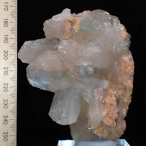 Zeolite crystal cluster Stilbite & Heulandite & Green Apophyllite specimen 903ct - Picture 1 of 10