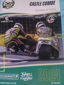 Programme Castle Combe -27-28th July 2024 Motorcycle Races-NG Road Racing - Picture 1 of 14